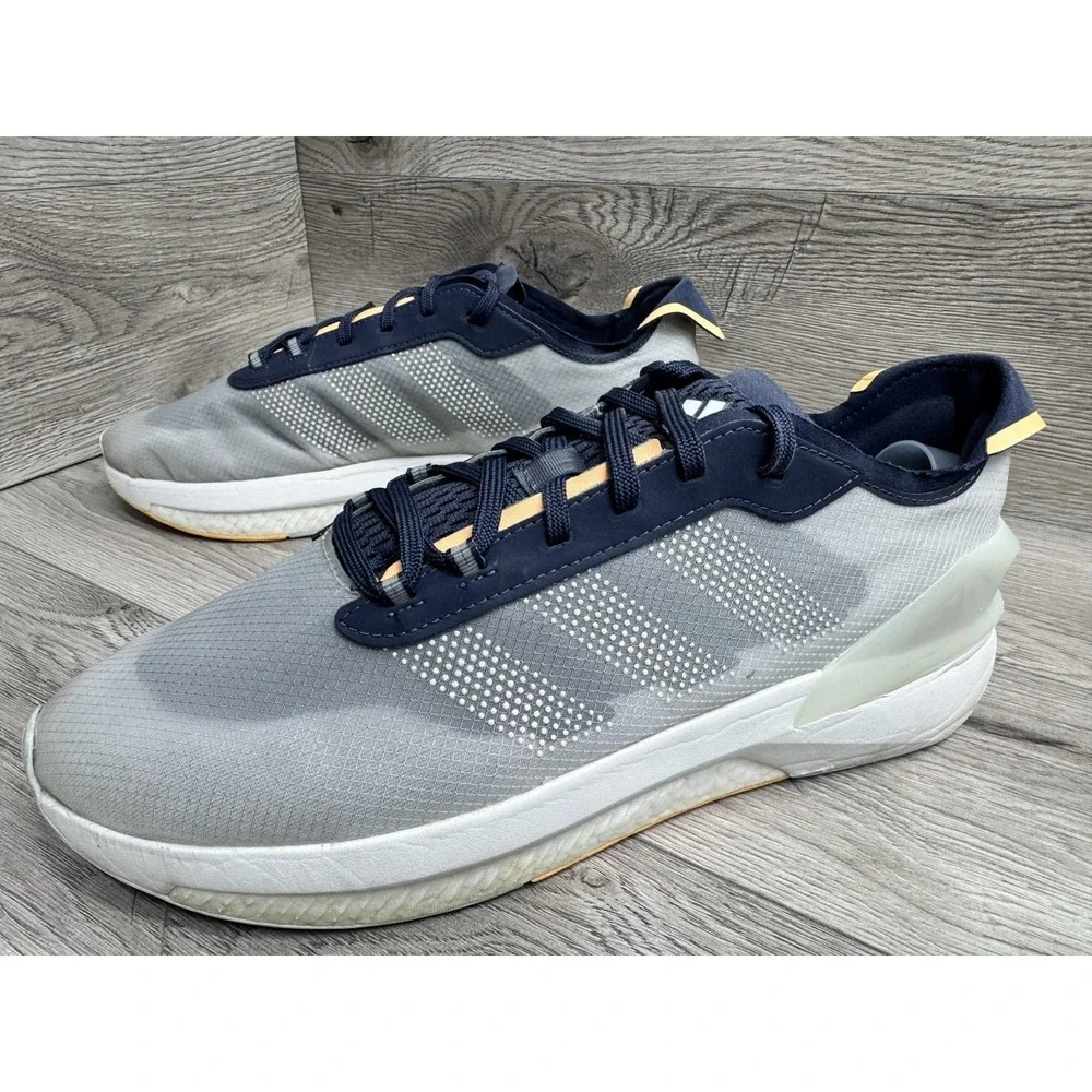 adidas Avryn Lace Up  Mens Blue Sneakers Casual Shoes HP5971 SZ 14 *NO INSOLES*